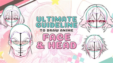 anime head structure|Ultimate Guideline to Draw Anime Face and Head – LUNAR ★ .